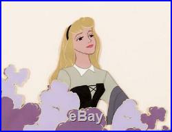 Sleeping Beauty Vintage Animation Production Cel Walt Disney, 1959 Aurora