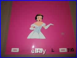 Snow White Academy Awards 1993 Production Cel has Disney seal $1600 retail
