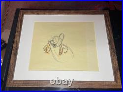 Snow White Animation Cel Walt Disney Movie Production Art Vintage Original X1