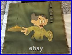 Snow White and the Seven Dwarfs Dopey Production Cel Walt Disney 1937