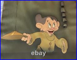 Snow White and the Seven Dwarfs Dopey Production Cel Walt Disney 1937
