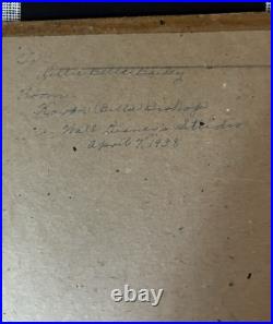 Snow White and the Seven Dwarfs Dopey Production Cel Walt Disney 1937