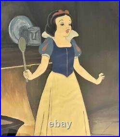 Snow White and the Seven Dwarfs Production Cel Setup (Walt Disney, 1937)