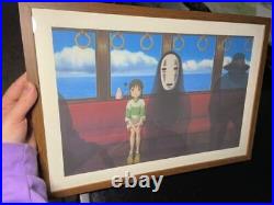 Spirited Away Animation Cel Print Layout Art Anime Ghibli Production Art Disney