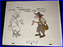 TALE SPIN animation Cels model Cel WALT DISNEY production Art Vtg Cartoons I18