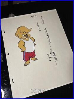 TALE SPIN animation Cels model Cel WALT DISNEY production Art Vtg Cartoons I18