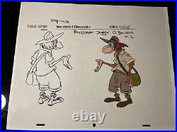 TALE SPIN animation Cels model Cel WALT DISNEY production Art Vtg Cartoons I18