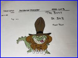 TALE SPIN animation Cels model Cel WALT DISNEY production Art Vtg Cartoons I19