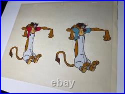 TALE SPIN animation Cels model Cel WALT DISNEY production Art Vtg Cartoons I19