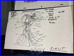 TALE SPIN animation Cels model Cel WALT DISNEY production Art Vtg Cartoons MT