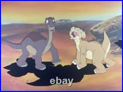 THE LAND BEFORE TIME Animation Cel Production Art Don Bluth Anime Movie 1988 I1