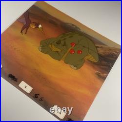 THE LAND BEFORE TIME Animation Cel Production Art Don Bluth Anime Movie 1988 I1