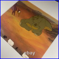 THE LAND BEFORE TIME Animation Cel Production Art Don Bluth Anime Movie 1988 I1