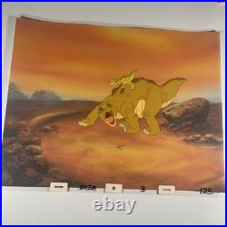 THE LAND BEFORE TIME Animation Cel Production Art Don Bluth Anime Movie 1988 I1