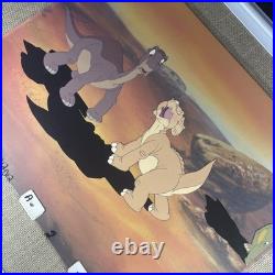 THE LAND BEFORE TIME Animation Cel Production Art Don Bluth Anime Movie 1988 I1