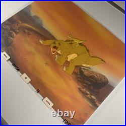 THE LAND BEFORE TIME Animation Cel Production Art Don Bluth Anime Movie 1988 I1
