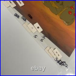 THE LAND BEFORE TIME Animation Cel Production Art Don Bluth Anime Movie 1988 I1