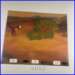 THE LAND BEFORE TIME Animation Cel Production Art Don Bluth Anime Movie 1988 I1