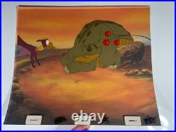 THE LAND BEFORE TIME Animation Cel Production Art Don Bluth Anime Movie 1988 I4