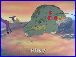 THE LAND BEFORE TIME Animation Cel Production Art Don Bluth Anime Movie 1988 I4