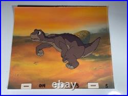 THE LAND BEFORE TIME Animation Cel Production Art Don Bluth Anime Movie 1988 I4