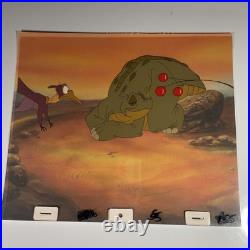 THE LAND BEFORE TIME Animation Cel Production Art Don Bluth Anime Movie 1988 I4