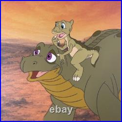 THE LAND BEFORE TIME Animation Cel Production Art Don Bluth Movie 1988 I14