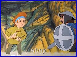 THE PRINCESS AND THE GOBLIN Animation Cels Background Production Art Disney X1