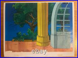 THE REAL GHOSTBUSTERS animation production cel feat. COMPLETE GHOSTBUSTERS TEAM