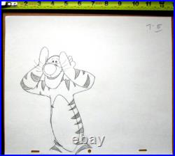 TIGGER WINNIE THE POOH WALT DISNEY 1990s ORIGINAL animation PRODUCTION DRAWING