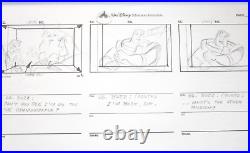 TOY STORY BUZZ LIGHTYEAR 2000 Walt Disney ORIGINAL STORYBOARD cel DRAWING PAGE