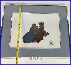 The Black Cauldron 1985 Original Production cel Fflewddur Orwen Disney