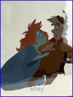 The Black Cauldron 1985 Original Production cel Fflewddur Orwen Disney