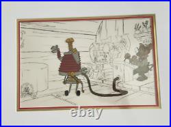 The Great Mouse Detective Walt Disney Studios 1986 Animation Production Cel Loa