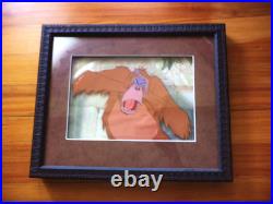 The Jungle Book Disney Animation Cel King Louie Expressive & Ready to Hang