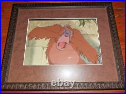 The Jungle Book Disney Animation Cel King Louie Expressive & Ready to Hang