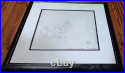 The Lion King Original Production Drawing Cel Disney COA TV Show 1 of a Kind