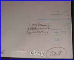 The Lion King Original Production Drawing Cel Disney COA TV Show 1 of a Kind