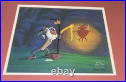 The Lion King's Timon and Pumbaa Original Production Cel Rafiki Walt Disney The Lion King's Timon and Pumbaa Original Production Cel Rafiki Walt Disney