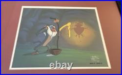 The Lion King's Timon and Pumbaa Original Production Cel Rafiki Walt Disney