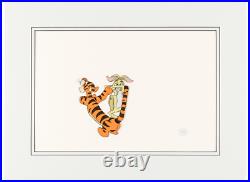 The Many Adventures of Winnie the Pooh Tigger and Rabbit Production Cel (1977)