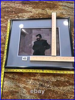 The sword in the stone Original Production animation cell 1963 Black Bart