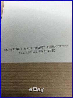 Three Caballeros Disney 1944 Mary Blair Courvoisier Los Posados Production Cel
