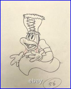 Trader Mickey Set Of 2 Production Drawing Walt Disney 1932Cel Original Drawings