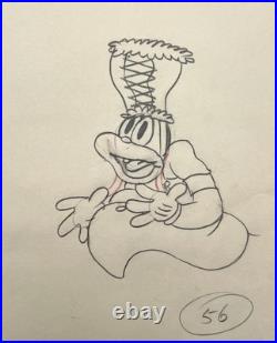 Trader Mickey Set Of 2 Production Drawing Walt Disney 1932Cel Original Drawings