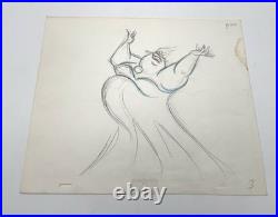 Ursula The Little Mermaid Production Drawing Poor Unfortunate Souls Disney 1989