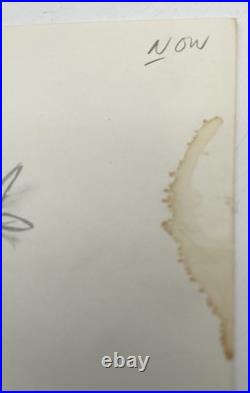 Ursula The Little Mermaid Production Drawing Poor Unfortunate Souls Disney 1989