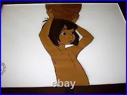 Vintage Disney Animation Cel The Jungle Book Original Production Mowgli Cell