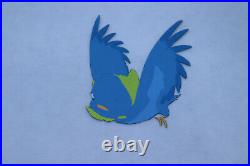 Vintage Disney Cinderella Bluebird Bird Hand Painted Production Animation Cel