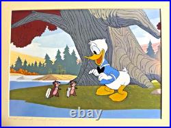 Vintage Disney Donald Duck Chips Ahoy Cel Reproduction 8x10 P-502